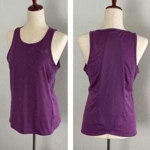 The North Face Flash Dry Women’s Workout Tank Purple Medium